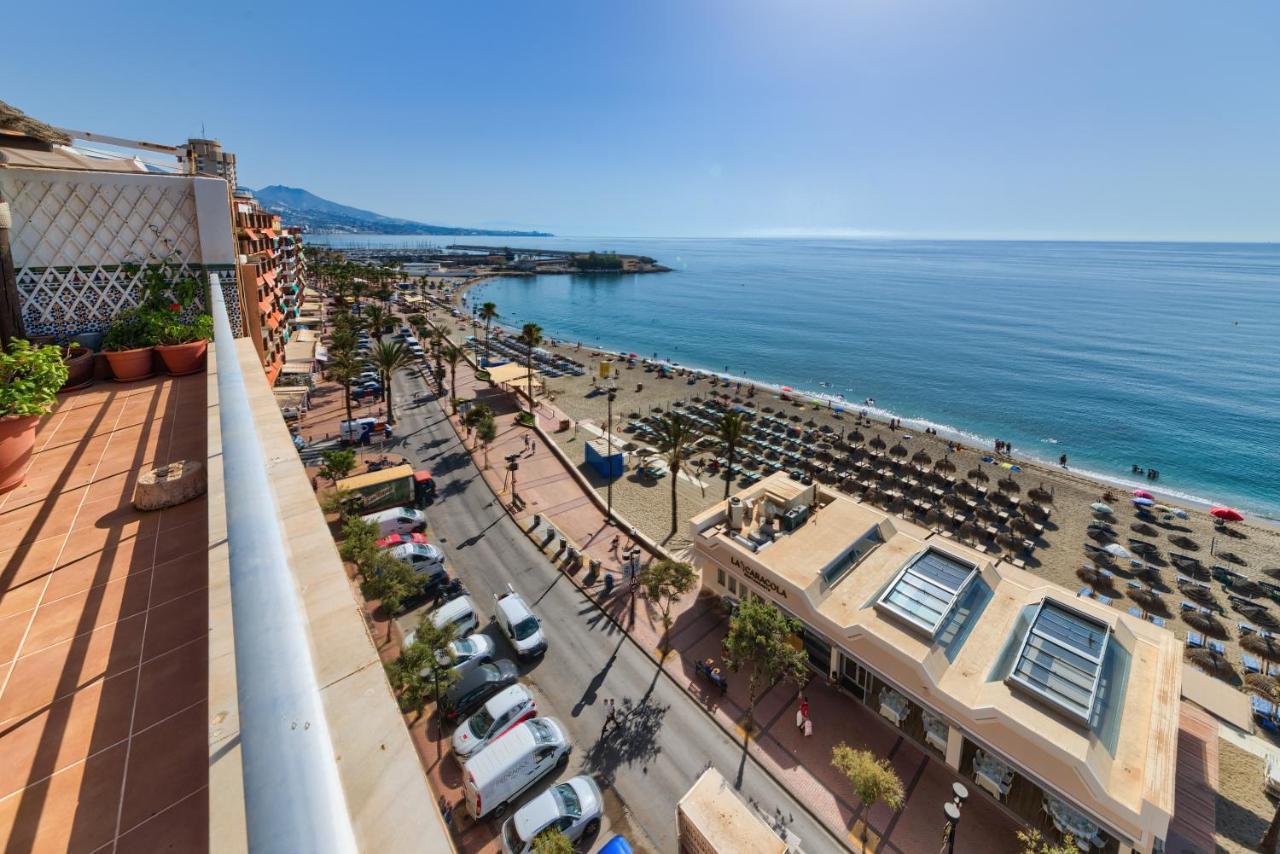 Holidays2Fuengirola Duplex With Stunning Sea View, Terraces,1St Line Beside Port Exterior foto